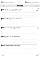 Vorschau - Arbeitsblätter - Kanada MEGABUNDLE - Wissenskartei, Lückentext, Steckbrief, Suchsel, Quizkarten - Seite 2