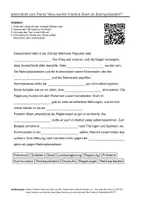 Vorschau - Arbeitsblätter - Arbeitsblätter zum Thema "Der Politiker Friedrich Ebert" + Lösung & MP3 + Mindmap - Seite 3
