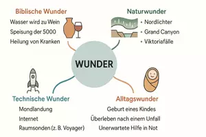 Vorschau - Arbeitsblätter - Arbeitsblätter zum Thema "Wunder" + Lösung & MP3 + Mindmap + Infografik - Seite 2
