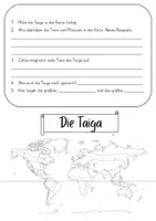 Vorschau - Arbeitsblätter - Taiga / Borealer Nadelwald – Arbeitsblätter - Seite 3
