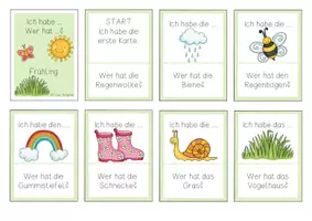 Vorschau - Spiele - Lesespiel Frühling - Seite 2