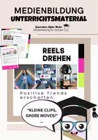Vorschau - Arbeitsblätter - Medienkompetenz: Reels drehen - Positive Trends erschaffen - Deckblatt
