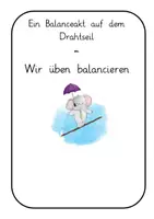 Vorschau - Unterrichtsreihen - Sport: Balancieren in Klasse 2 Transparenz - Deckblatt
