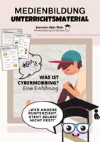 Vorschau - Arbeitsblätter - Medienbildung: Was ist Cybermobbing? - Deckblatt
