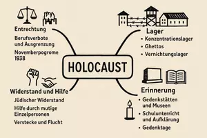 Vorschau - Arbeitsblätter - Arbeitsblatt "Holocaust" + Onlineübung & MP3 + Mindmap + Infografik - Seite 3