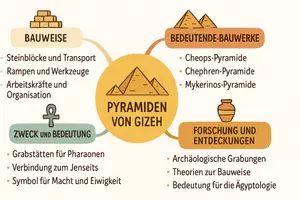 Vorschau - Arbeitsblätter - Arbeitsblätter zum Thema "Pyramiden von Gizeh" + Lösung & MP3 + Mindmap + Infografik - Seite 2