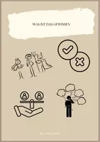 Vorschau - Arbeitsblätter - Was ist das Gewissen? Inkl. Lösungen - Deckblatt