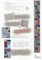 Vorschau - Mal- und Bastelvorlagen - Monogrammfliesen - Arbeitsanleitung mit Bildern - Seite 1