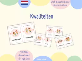 Voorbeeld - Kwaliteitenkaarten - Voorblad