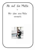 Vorschau - Unterrichtsreihen - Sport: Vorwärtsrolle in Klasse 1 Transparenz - Deckblatt