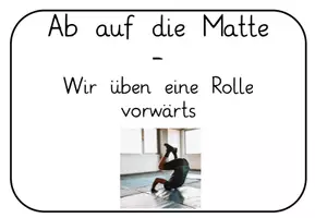 Vorschau - Unterrichtsreihen - Sport: Vorwärtsrolle in Klasse 1 Transparenz - Seite 3