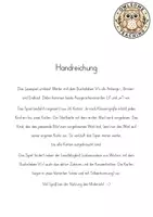 Vorschau - Spiele - Lesespiel zum Buchstaben V/v (Kl. 1/2) - Seite 1