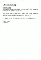 Vorschau - Arbeitsblätter - Trainingsheft - Ableiten ä/e, äu/eu - Seite 1