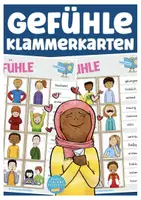 Vista previa - Juegos / Gamificación - Gefühle (sentimientos) Klammerkarten Deutsch / Alemán - Portada