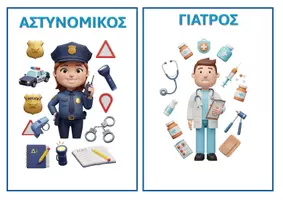 Προεπισκόπηση - Υποστηρικτικό υλικό / Ειδική αγωγή - Μαθαίνω τα επαγγέλματα - Σελίδα 3