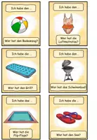 Vorschau - Arbeitsblätter - Schüttelsätze zum Thema "Der Sommer" 2-fach differenziert DaZ / Deutsch - Seite 2