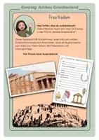Vorschau - Arbeitsblätter - Einstieg: Antikes Griechenland - Deckblatt