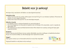 Voorbeeld - Seizoenen in A5 formaat - Pagina 1