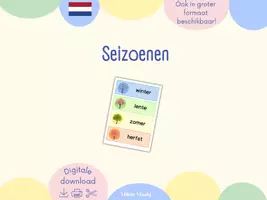 Voorbeeld - Seizoenen in klein formaat - Voorblad