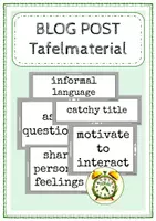 Vorschau - Präsentationen/Tafelbilder - BLOG POST - Writing Criteria Tafelmaterial - Deckblatt