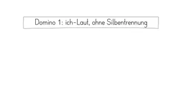 Vorschau - Spiele - Freiarbeitsmaterial Deutsch: Lesedominos zum Laut Ch/ch (Kl. 1/2) - Seite 3