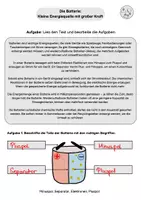 Vorschau - Arbeitsblätter - Batterie - Seite 2