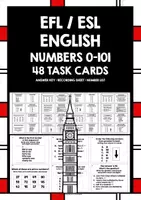 Vista previa - Unidades / Secuencias / Situaciones de Aprendizaje - ENGLISH NUMBERS 0-101 TASK CARDS - Portada