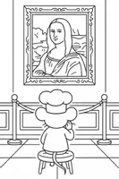 Vorschau - Mal- und Bastelvorlagen - Ausmalbilder Französisch & Frankreich / images à colorier - Seite 3