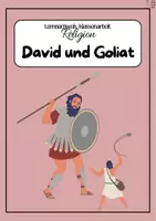Vorschau - Klassenarbeiten - Lernnachweis/ Klassenarbeit; Religion: David und Goliath - Deckblatt