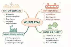 Vorschau - Arbeitsblätter - Arbeitsblätter zum Thema "Wuppertal" + Lösung & MP3 + Mindmap + Infografik - Seite 2