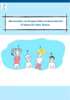 Vorschau - Spiele - Mannschaften-und-Gruppen-bilden-im-Sportunterricht - Deckblatt