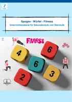 Vorschau - Stationenlernen - Würfel - Fitness für den Sportunterricht - Deckblatt