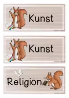 Vorschau - Poster - Eichhörnchenklasse - Materialpaket / Klassentier Eichhörnchen - Seite 3