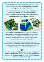 Vorschau - Stationenlernen - Stationen - Muster nachlegen und fortführen TEIL 2 - vielfach differenziert - Seite 1
