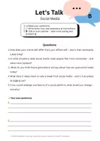 Vorschau - Arbeitsblätter - Let’s Talk: Social Media, Advertisement & Identity - Materialpaket - Seite 2