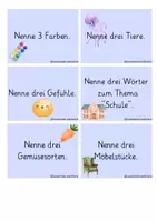 Vorschau - Spiele - Nenne drei...Wortschatz Walk & Talk - Seite 3