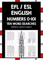 Vista previa - Unidades / Secuencias / Situaciones de Aprendizaje - ENGLISH NUMBERS 0-101 WORD SEARCHES - Portada