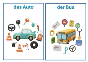 Vorschau - Bildkarten - Fahrzeuge - Transportmittel - Seite 2