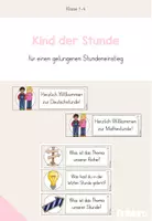 Vorschau - Poster - Moderationsfächer - Kind der Stunde (Deutsch-/Mathe-Chef) - Deckblatt