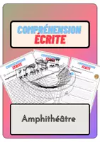 Aperçu - Feuilles d'exercices - Compréhension écrite – Amphithéâtre + corrigés - Page de couverture