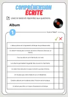 Aperçu - Feuilles d'exercices - Compréhension écrite – Album + corrigés - Page 2