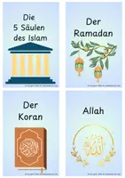 Vorschau - Anderer Materialtyp - Schilder_Lapbook_Islam - Seite 1