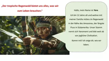 Vorschau - Stundenentwürfe - Leben in der feucht-warmen Zone - Die Yanomami - Seite 3