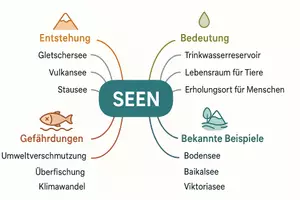 Vorschau - Arbeitsblätter - Arbeitsblätter zum Thema "See" + Lösung & MP3 + Mindmap + Infografik - Seite 2