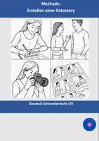 Vorschau - Arbeitsblätter - Methode: Erstellen einer Fotostory - Deckblatt
