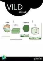 förhandsvisning - VILD NATUR – GEOMETRI - försättsblad