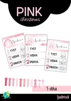 förhandsvisning - PINK CHRISTMAS – LJUDNIVÅ - försättsblad