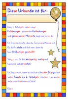Vorschau - Fördermaterial/Inklusion - Urkunden für Erstklässler / 1. Halbjahr & 1. Schuljahr SILBENSCHRIFT - Seite 3