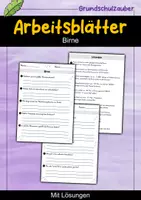 Vorschau - Arbeitsblätter - Birne MEGABUNDLE - Wissenskartei, Lückentext, Steckbrief, Suchsel, Quizkarten - Seite 1