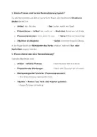 Vorschau - Arbeitsblätter - Der Nominalstil - Seite 1